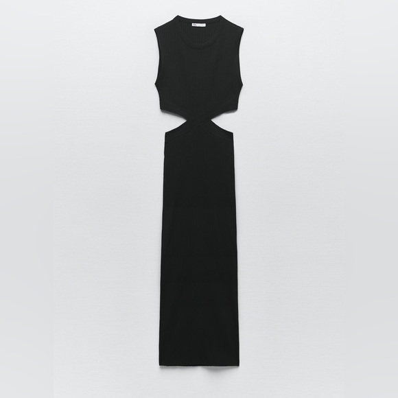 Zara Cut Out Dress BNWT - Picture 5 of 7